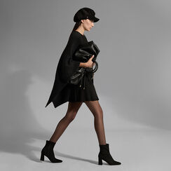 Poncho elegante in tessuto nero per un look moderno, Primadonna, 26B483101TSNEROUNI, 002 preview