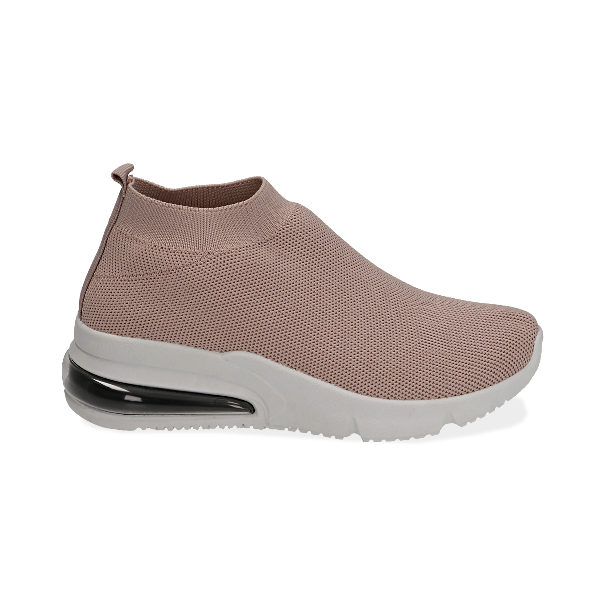 Slip-on nude in tessuto | Primadonna Collection