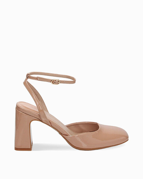 ZAPATOS CHANEL SINTETICO CHAROL NUDE, NUDE