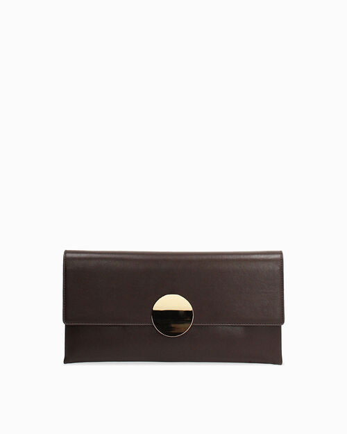 Pochette testa di moro con tracolla removibile