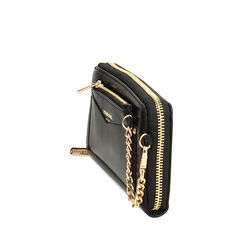 Portafoglio nero minimal chic, Primadonna, 275102779EPNEROUNI, 002a