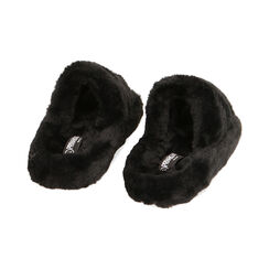 Ciabatte nere fluffy, Primadonna, 224702222FUNERO036, 003 preview