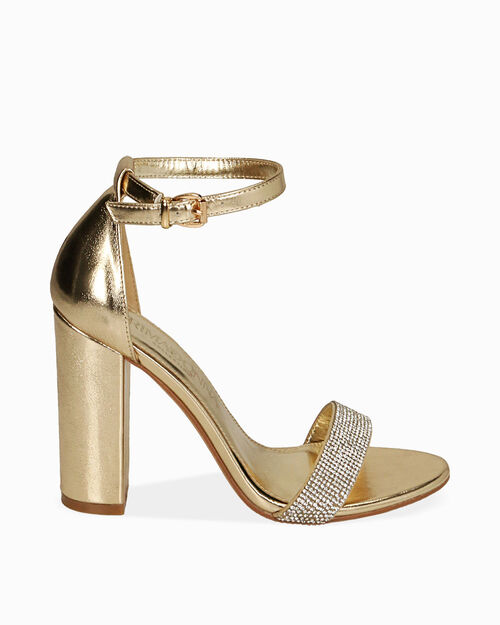 WOMEN SHOES SANDAL LAMINATED OROG, GOLD