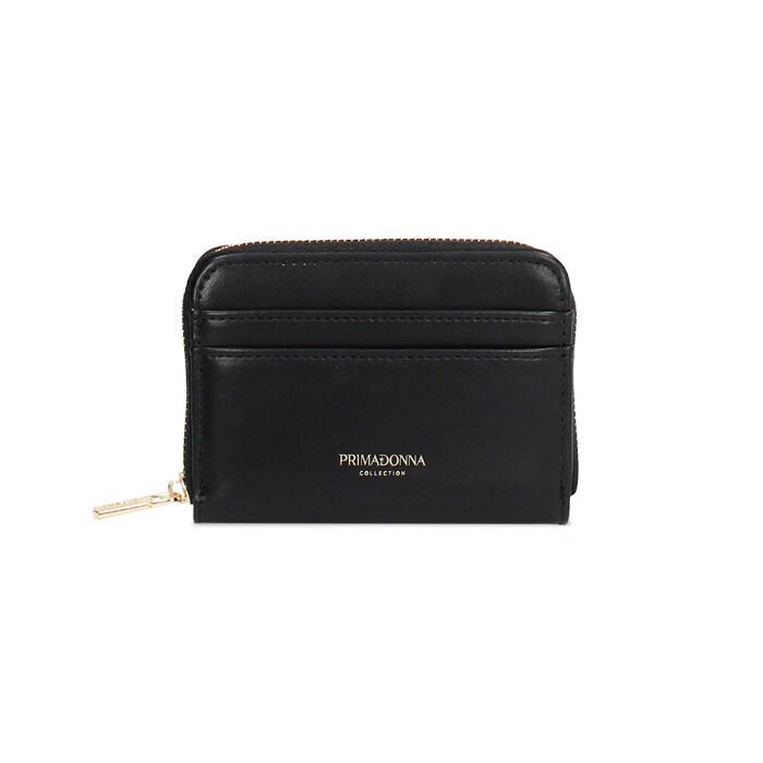 Portafoglio donna nero casual, Primadonna, 255101007EPNEROUNI