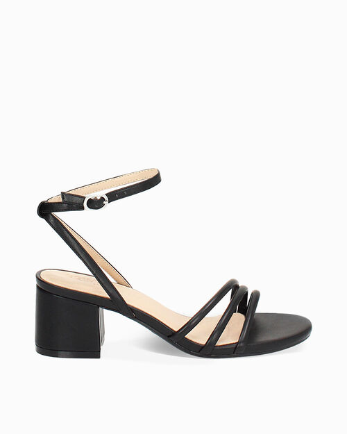 WOMEN SHOES SANDAL SYNTHETIC NERO, BLACK