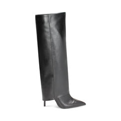 Bota negra con tacón estrecho, Primadonna, 242102023EPNERO036, 001 preview