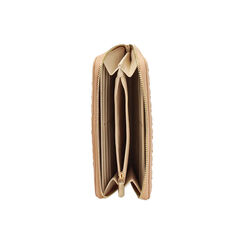 Portafoglio donna beige intrecciato, Primadonna, 255700503EIBEIGUNI, 004 preview