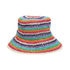 Sombrero mujer multicolor en rafia, Primadonna, 25J909430RFMULTUNI, 001 preview