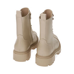 Anfibi da donna color panna, Primadonna, 220610909EPPANN035, 003 preview