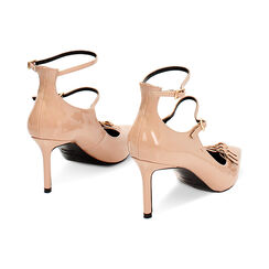 Zapatos de salón nude con cordones, Primadonna, 242156720VENUDE037, 003 preview