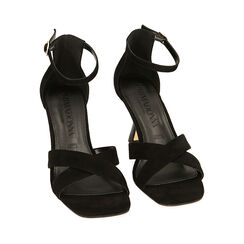 ZAPATOS SANDALIA SUEDE NERO, Primadonna, 21T216502CMNERO036, 002 preview