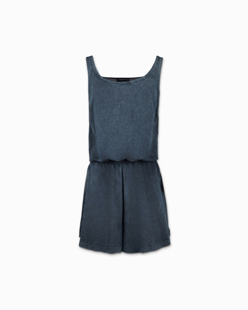Tuta donna in tessuto jeans image number null