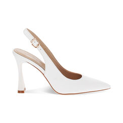 Escarpins slingback femme blancs glamour, Primadonna, 252141201EPBIAN035, 001 preview