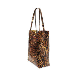 Borsa a spalla donna leopardata quadrata, Primadonna, 240804152LMLEOPUNI, 002 preview