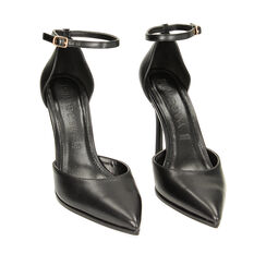 Décolleté Open Shank nere, tacco 10 cm, Primadonna, 232186202EPNERO040, 002a