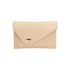 BORSA POCHETTE SINTETICO BEIG, Primadonna, 235125544EPBEIGUNI, 001 preview