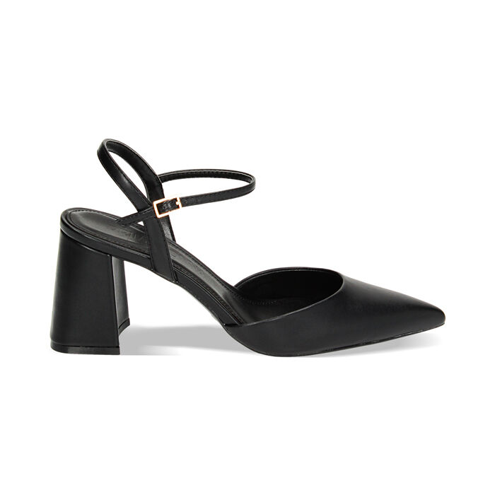 Decollete nere tacco largo donna Primadonna Collection