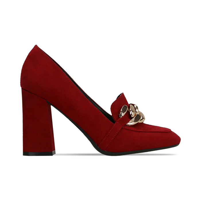 Mocassino Tacco 9cm Bordeaux College Cod 122186591mfbord Primadonna Collection