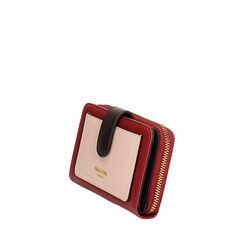 Portefeuille bordeaux pour femme, Primadonna, 265702419EPBORDUNI, 002a