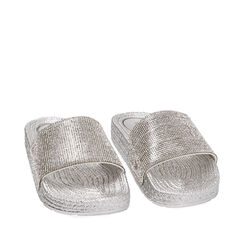 Ciabatte mare argento, Primadonna, 210920608PVARGE035, 002a