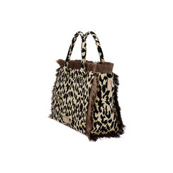 Sac à main femme léopard en tissu, Primadonna, 252324536TSLEOPUNI, 003 preview