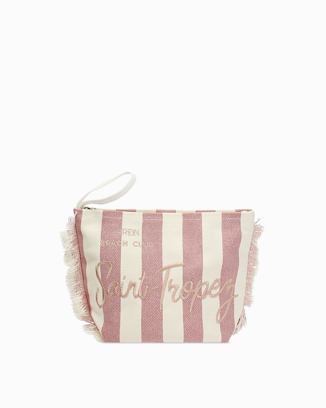 Trousse canvas nude-beige versatile