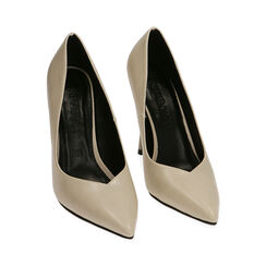 Décolleté panna, tacco 10,5 cm , Primadonna, 202186102EPPANN036, 002 preview