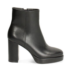 Tronchetti neri con plateaux, Primadonna, 26O850920EPNERO036, 001 preview