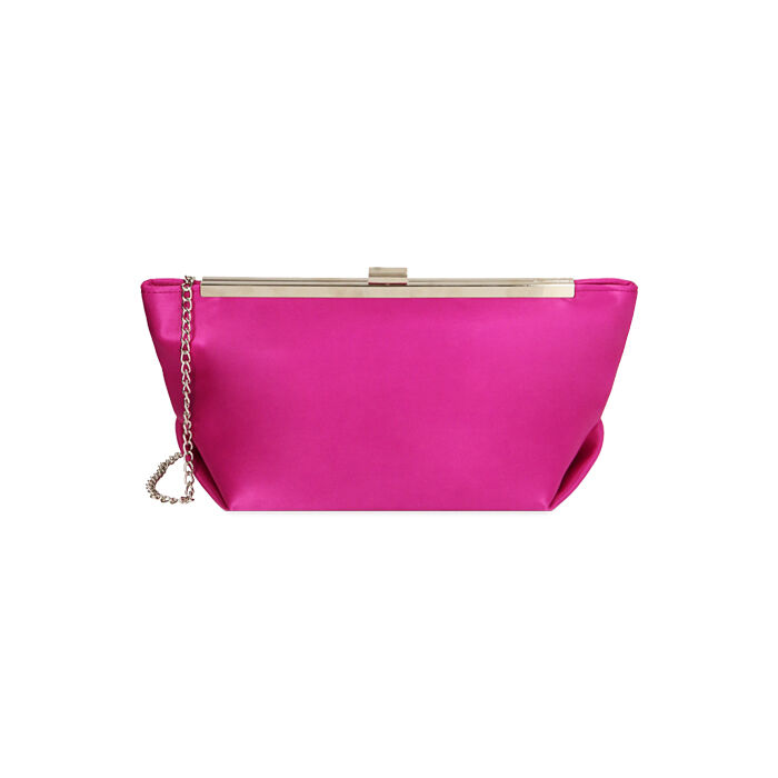 Clutch de raso fucsia | Colección Primadonna Collection