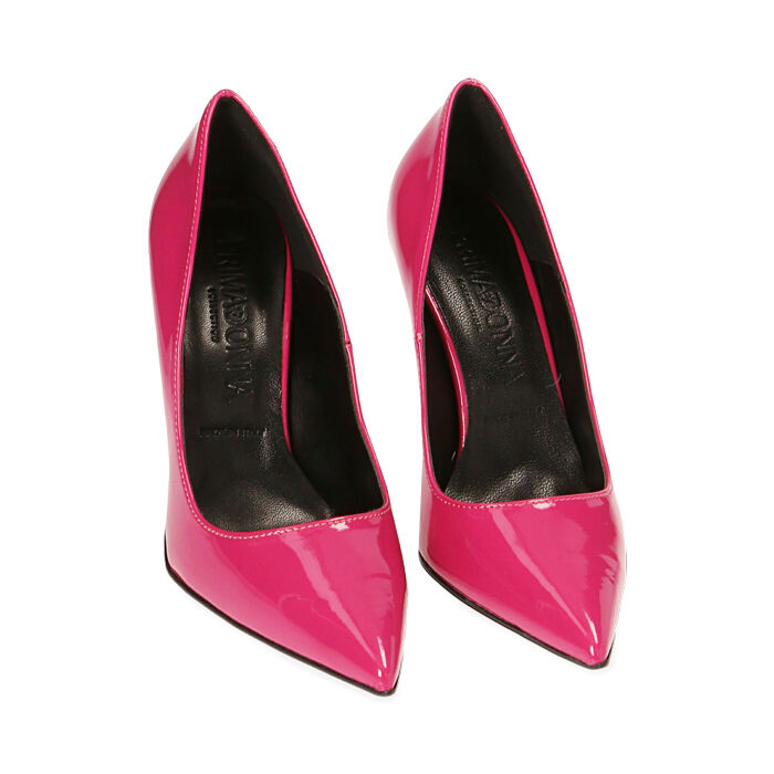 Decollete fucsia in new arrivals vernice