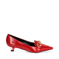 Zapatos de salón bajos rojos, Primadonna, 244922901NPROSS037, 001a