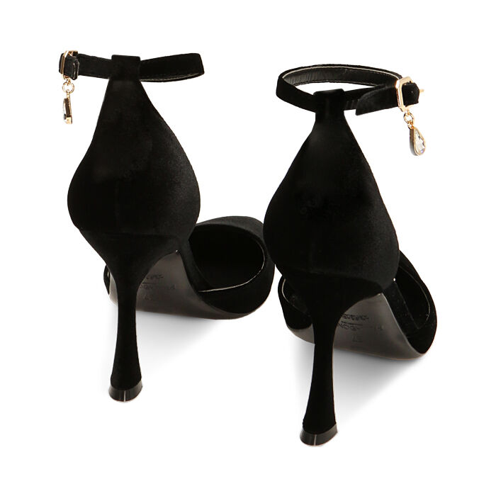 Decollete nere velluto outlet
