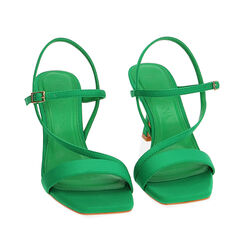 ZAPATOS SANDALIA LYCRA VERD, Primadonna, 212164805LYVERD035, 002a