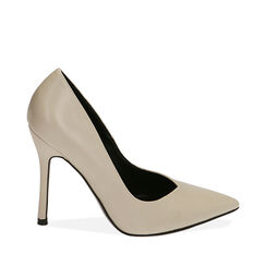 Décolleté panna, tacco 10,5 cm , Primadonna, 202186102EPPANN039, 001a