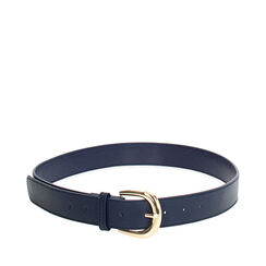 Cintur&oacute;n mujer azul cl&aacute;sico, 25B413701EPBLUEUNI, 001a