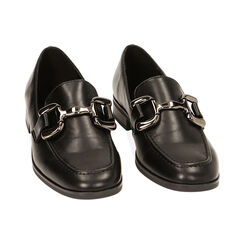 Mocassini flat neri, Primadonna, 224986001EPNERO036, 002 preview