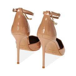 ZAPATOS OPEN SHANK SINTETICO CHAROL NUDE, Primadonna, 212179724VENUDE036, 003 preview