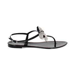 Sandali mare donna neri in PVC, Primadonna, 254740605PVNERO036, 001 preview