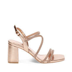 Sandale à talon femme rose-or du soir, Primadonna, 254946303LPRAOR035, 001a