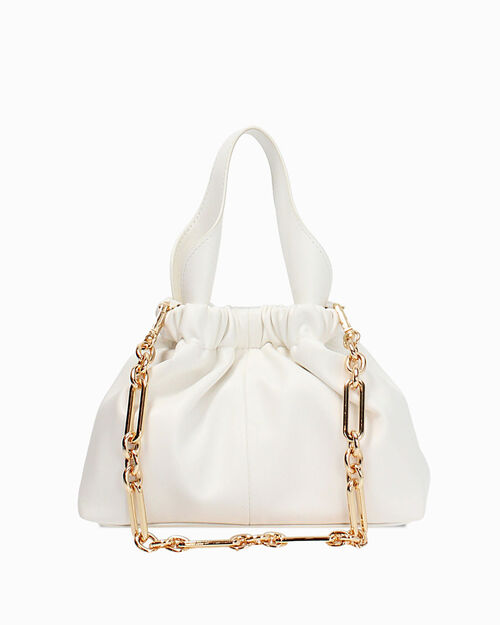 BORSA MINI BAG SINTETICO BIAN, WHITE