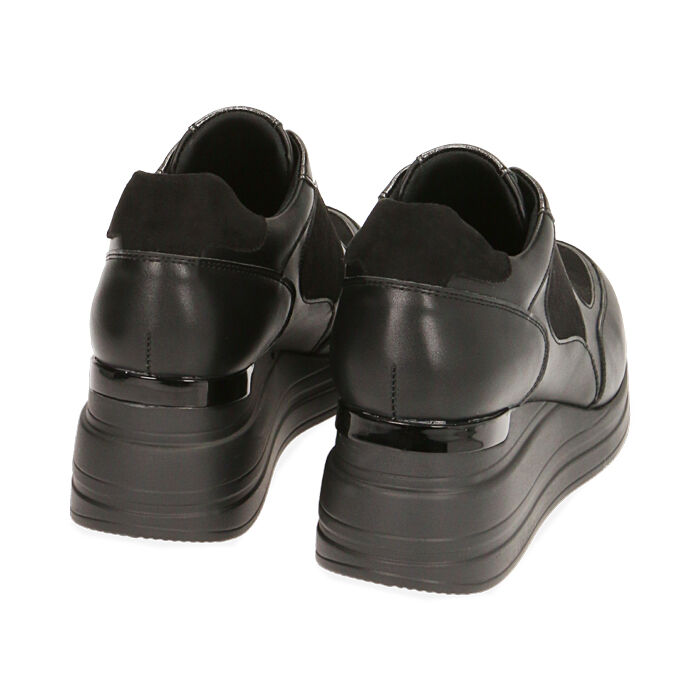 Superga nere zeppa new arrivals