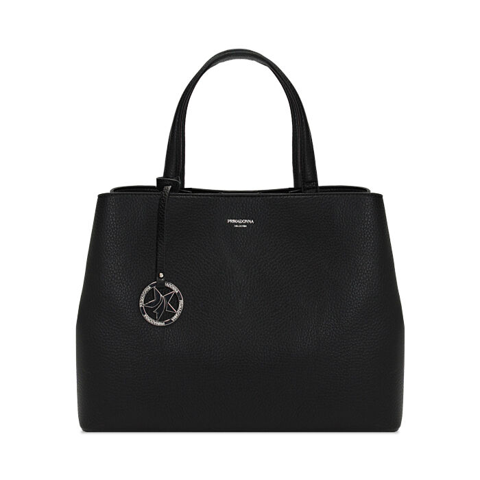 Borsa a mano donna nera, Primadonna, 255701419EPNEROUNI
