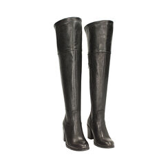 Cuissardes en cuir noir, Primadonna, 261033109PANERO036, 003 preview