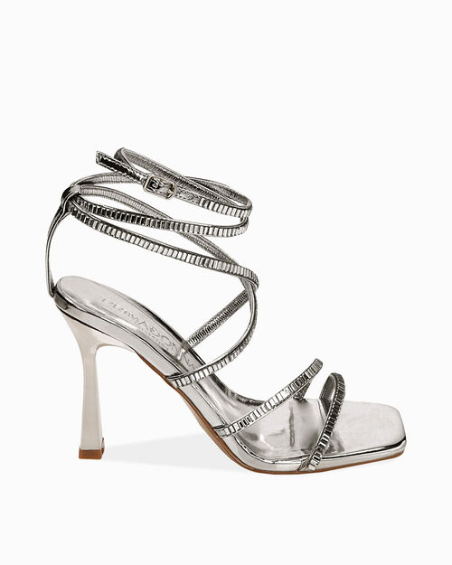 WOMEN SHOES SANDAL MIRROR ARGE, SILVER