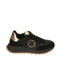 Sneakers en lycra noir , Primadonna, 200625103LYNERO035, 001a