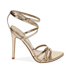 ZAPATOS SANDALIA LAMINADO OROG, Primadonna, 212173121LMOROG036, 001a