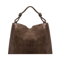 Borsa a spalla donna moro in camoscio, Primadonna, 240804086CMMOROUNI, 003 preview