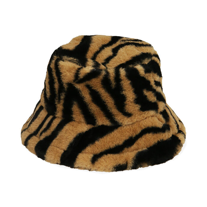 Cappello bucket tigrato  , Primadonna, 20B412001FUMANEUNI