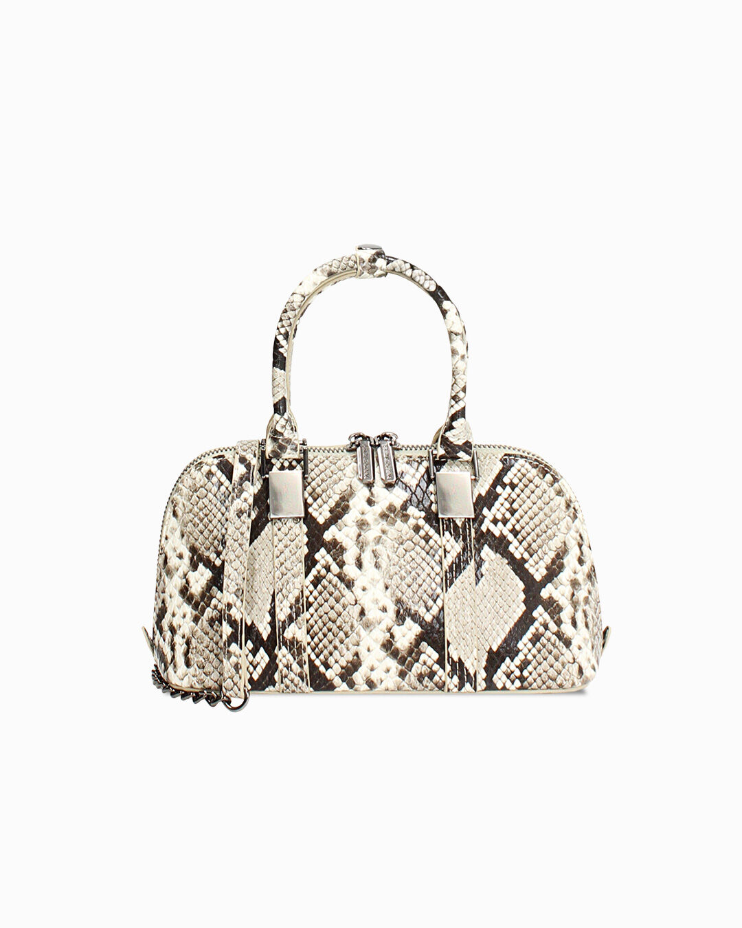 Mini bag beige con tracolla removibile