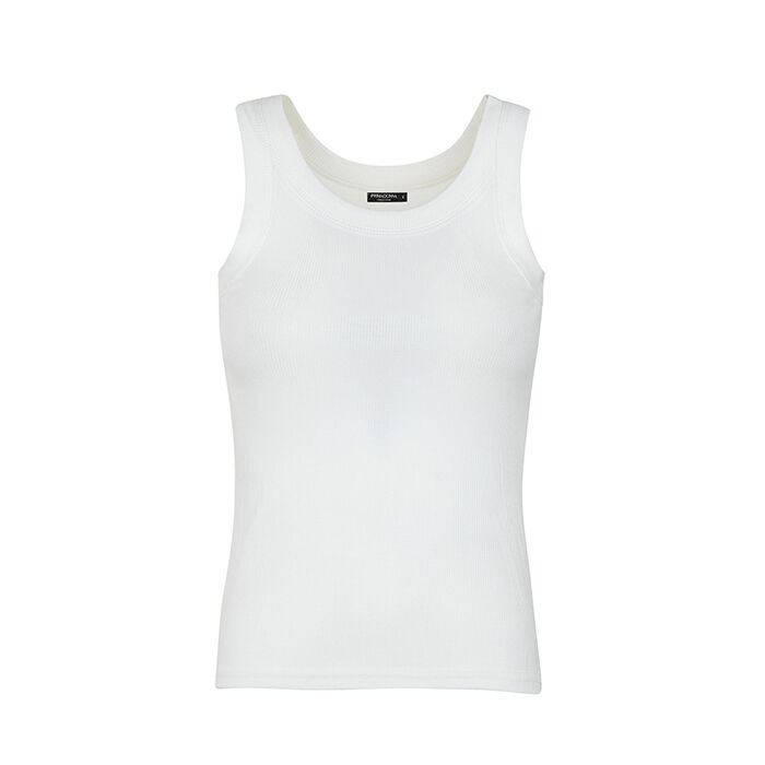 Camiseta sin mangas blanca esencial, Primadonna, 27B463201TSBIANL